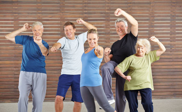 Group Fitness With Seniors