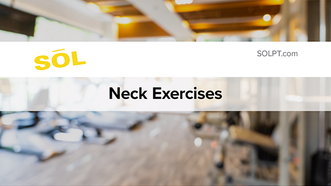 Neck Strengthening Exercises Thumbnail