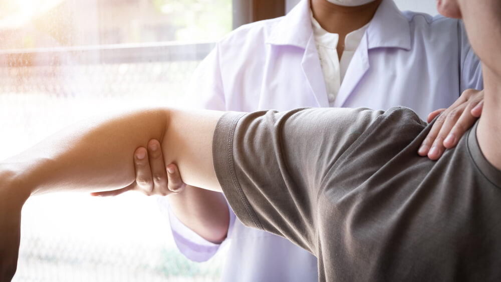 Approximately how long is the recovery time for a shoulder impingement?