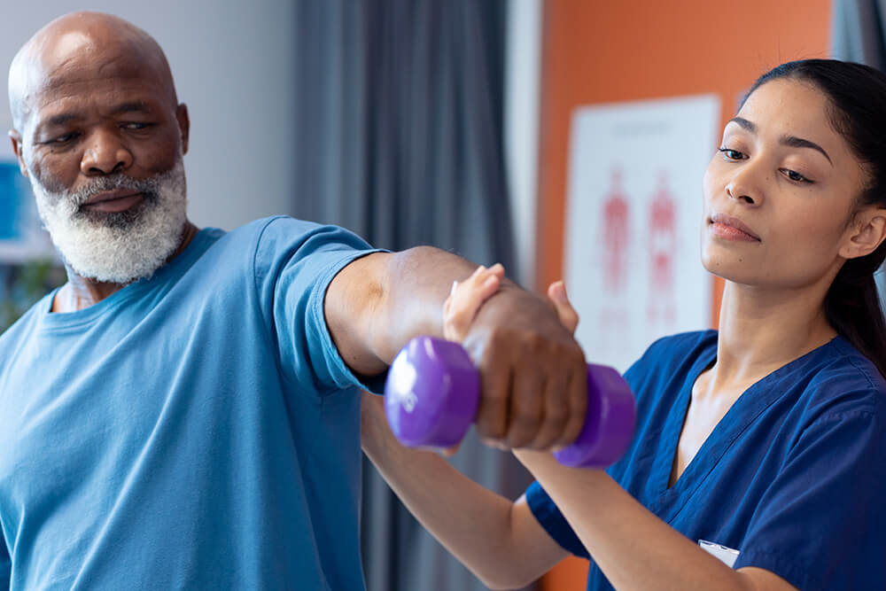 3 key differences between occupational therapy and physical therapy diverse female physiotherapist helping senior male 2023 11 27 04 56 35 utc 3 key differences between occupational therapy and physical therapy
